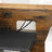 TV Cabinet - Wood - Rustic Brown - Barn Door