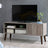 TV Stand - Wood - Gray