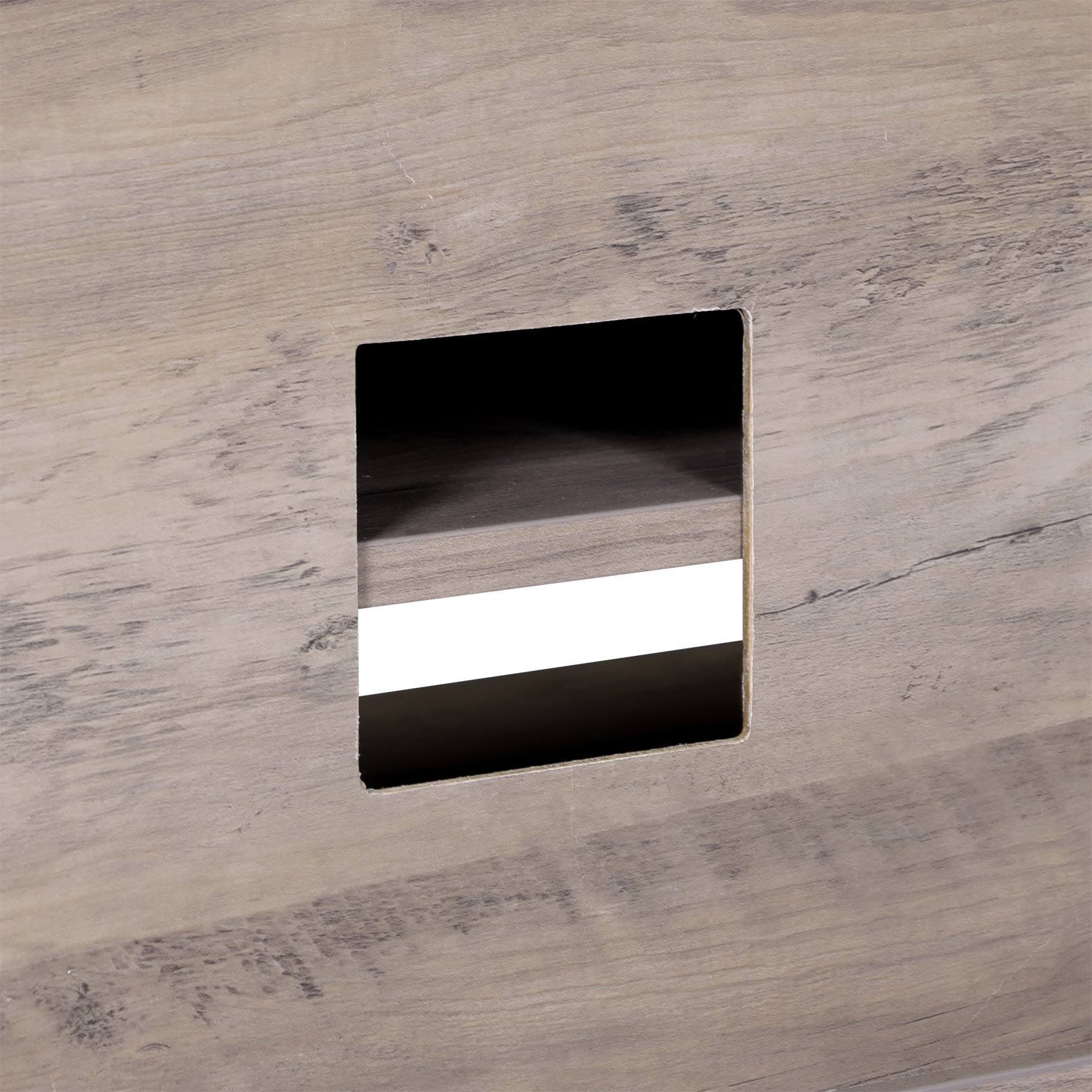 TV Stand - Wood - Gray