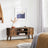 Retro TV Stand - Wood - Dark Brown