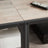 TV Stand Unit - Steel - Rustic Brown and Black - 3-Tier Design for 60-Inch TVs
