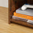 TV Stand - Engineered Wood - Rustic Brown - Adjustable Shelves with 7 Open Compartments