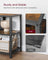 TV Stand - Wood - Rustic Brown