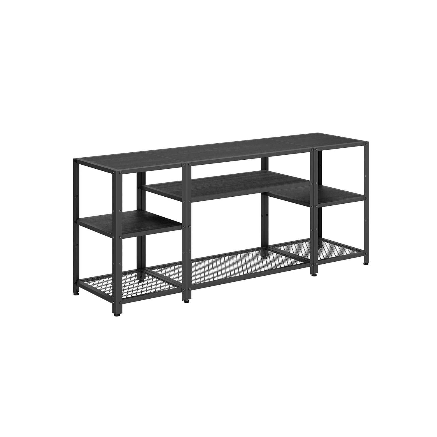 TV Stand - Engineered Wood - Charcoal Grey