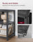 TV Stand - Engineered Wood - Charcoal Grey
