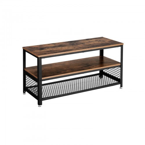 TV Stand - Wood - Rustic Brown