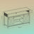 Media Console Table - Engineered Wood - Rustic Brown and Black - Sliding Barn Doors