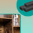 Media Console Table - Engineered Wood - Rustic Brown and Black - Sliding Barn Doors