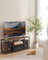 TV Stand - Wood - Natural Walnut - Toolless Assembly for TVs up to 50 Inches