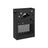 Umbrella Stand - Metal - Black - Rectangular with Removable Drip Tray and 4 Hooks