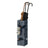 Umbrella Stand - Metal - Anthracite Grey - Square Design with Drip Tray and Hooks