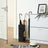 Umbrella Stand - Metal - Black - Includes Drip Tray and Hooks