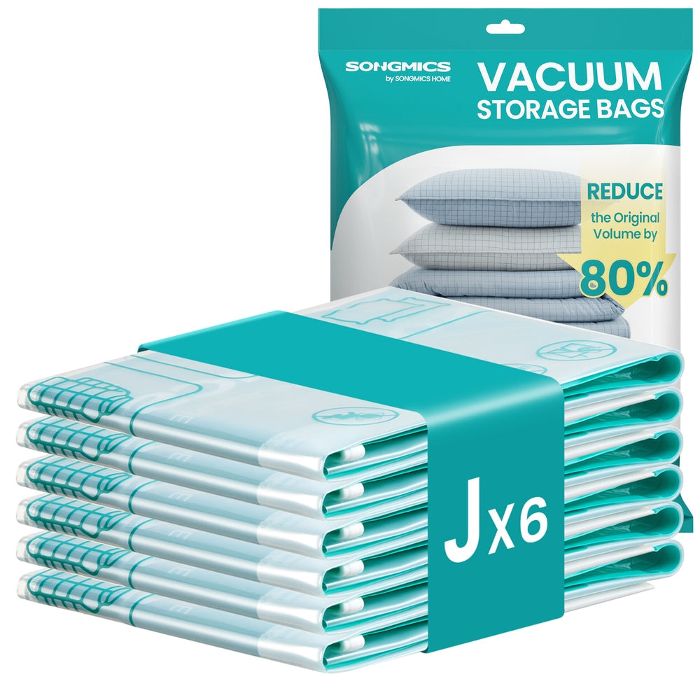 Vacuum Seal Suction Bags for Clothes Bedding Travel - PA Plastic and PE Plastic - Transparent