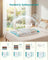 Vacuum Storage Bags 12 Pack - PA Plastic and PE Plastic - Transparent