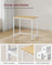 Computer Desk - 80 cm Wide - Natural Oak