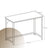 Writing Desk - Metal - Rustic Brown and Black