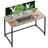 Computer Desk - Metal - Rustic Brown
