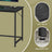 Computer Desk - Metal - Rustic Brown