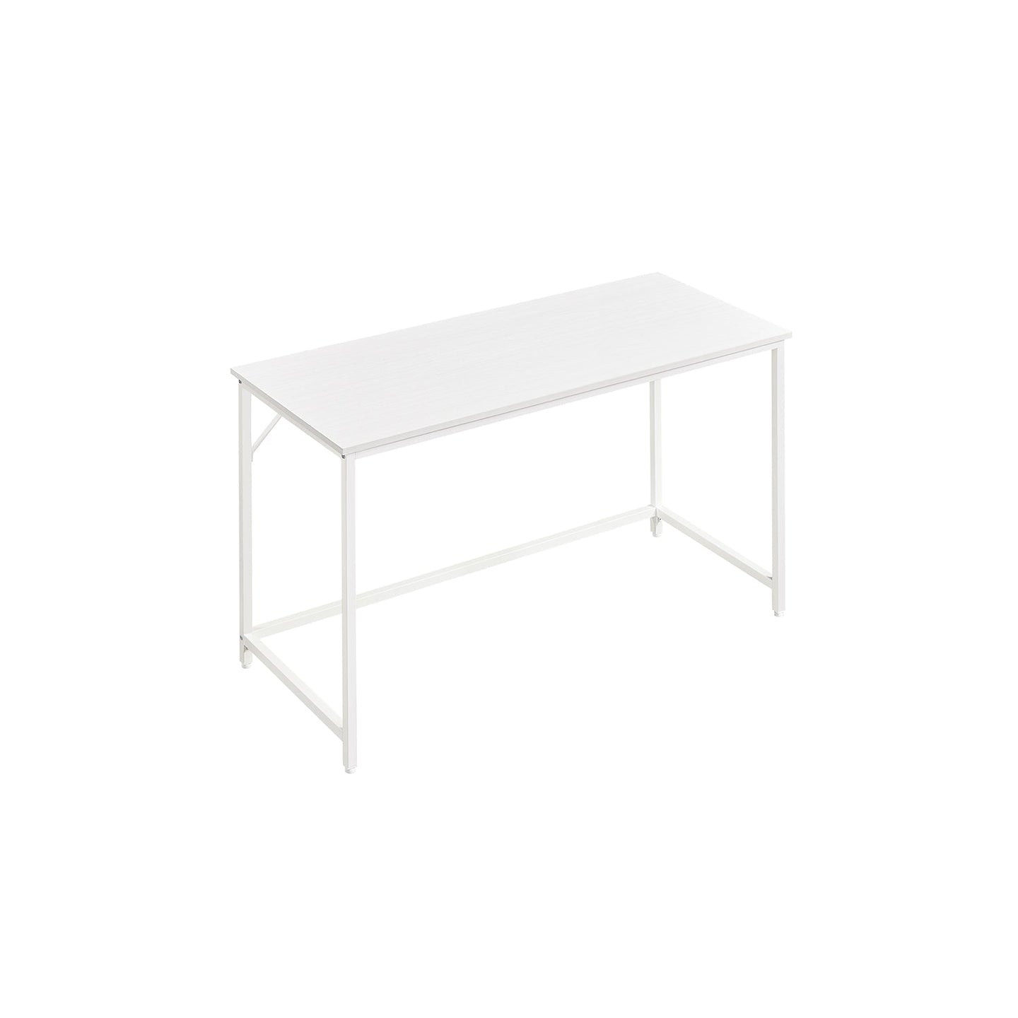 Small Office Desk - Metal - Rustic Brown