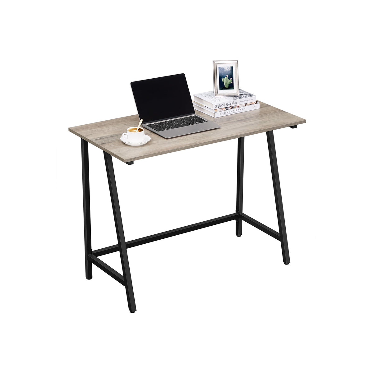 Computer Desk – Steel Frame – Spacious Worktop