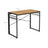 Folding Computer Desk - Wood - Honey Brown and Black