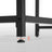 Writing Desk - Particleboard and Steel - Brown