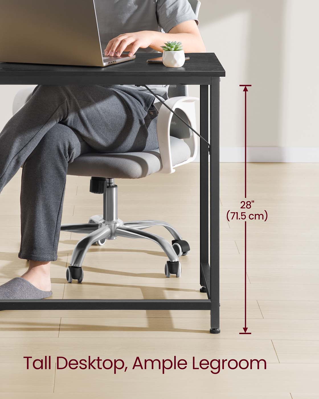 Writing Desk - Particleboard and Steel