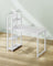Computer Desk - Engineered Wood - Maple White - Versatile Storage Shelves