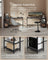 Computer Desk - Steel - Ebony Black