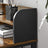 Writing Desk - Steel - Rustic Brown and Black - With Monitor Stand and Cable Management