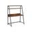 Computer Desk - Wood - Rustic Brown and Black - Multifunctional Storage Shelves