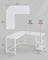 L-Shaped Corner Computer Desk - Wood - Rustic Brown