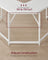L-Shaped Gaming Desk - Maple and White