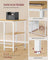 Computer Desk - Wood - Natural Oak - Includes Shelves and Drawers