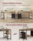 Computer Desk - Wood - Rustic Brown