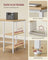 Computer Desk - 2 Drawers - 3 Storage Shelves