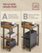 L-Shaped Computer Desk - Wood - Rustic Brown
