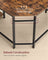 L-Shaped Computer Desk - Wood - Rustic Brown