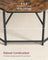 L-Shaped Computer Desk - Wood - Rustic Brown