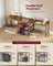 L Shaped Corner Desk - 110 x 80 - Particleboard - Height-Adjustable Shelves