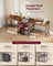 L Shaped Corner Desk - 110 x 80 - Particleboard - Reversible Height-Adjustable Shelves