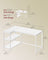 L Shaped Corner Desk - Particleboard - 43.3"W x 31.5"D x 29.9"H
