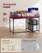 L Shaped Corner Desk - 120 x 80 - Particleboard - Reversible Height-Adjustable Shelves