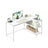 L Shaped Corner Desk - 120L - Particleboard - Reversible Height-Adjustable Shelves