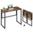 Folding Desk - 80x40 - Particleboard - Rounded Edges