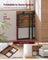 One-Piece Desktop Computer Desk - 80 x 40 - Particleboard - Rounded Edges