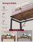 One-Piece Desktop Computer Desk - 80 x 40 - Particleboard - Rounded Edges