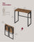 One-Piece Desktop Computer Desk - 80 x 40 - Particleboard - Rounded Edges
