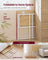 Folding Desk - 80 x 40 - Particleboard - One-Piece Desktop