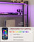 Corner Desk - L-Shaped with Drawers and Power Outlets - Black - 160 x 100 x 150 cm